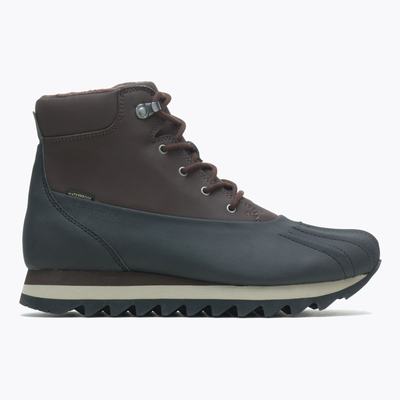 Merrell Alpine Brevig Polar Waterproof Vandringskängor Herr Bruna (SE541890)